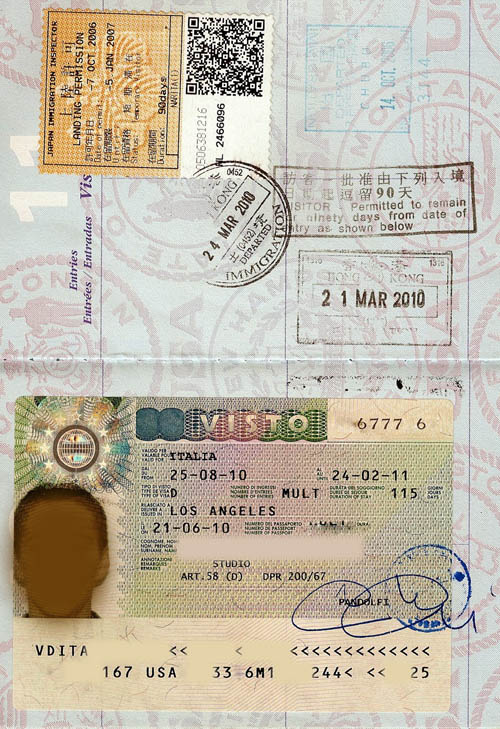 Visa example