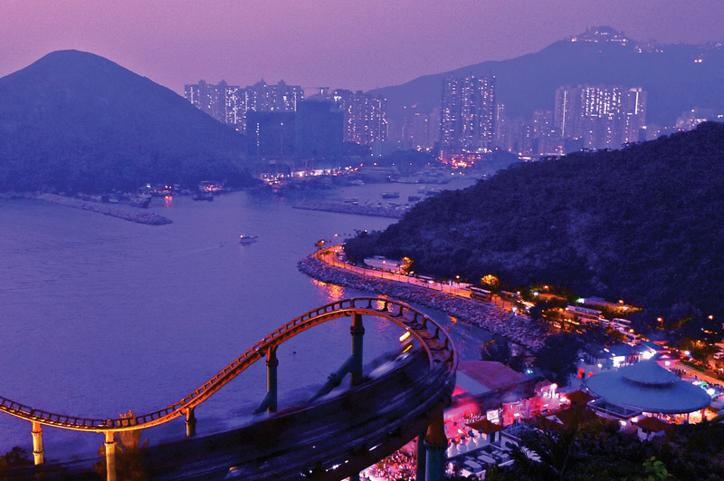 Bustling Hong Kong