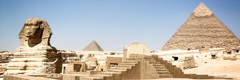 Sphinx and Pyramids of Egypt